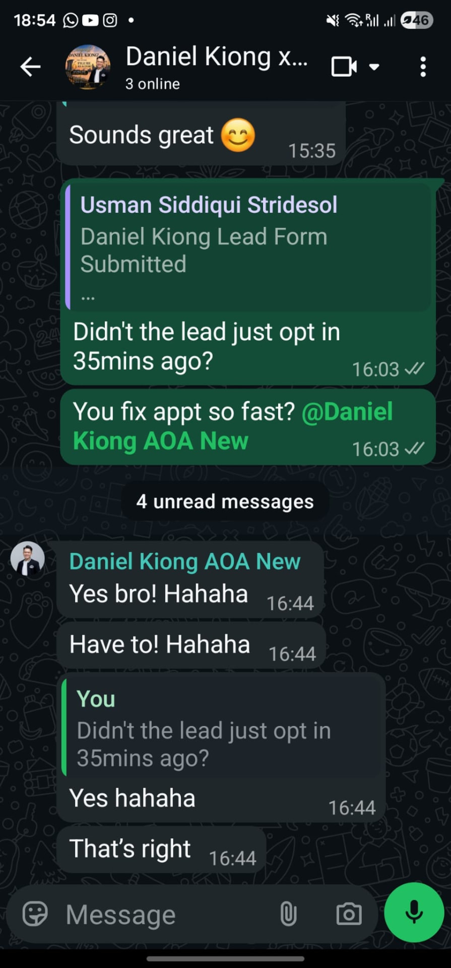 Appointment Confirmation